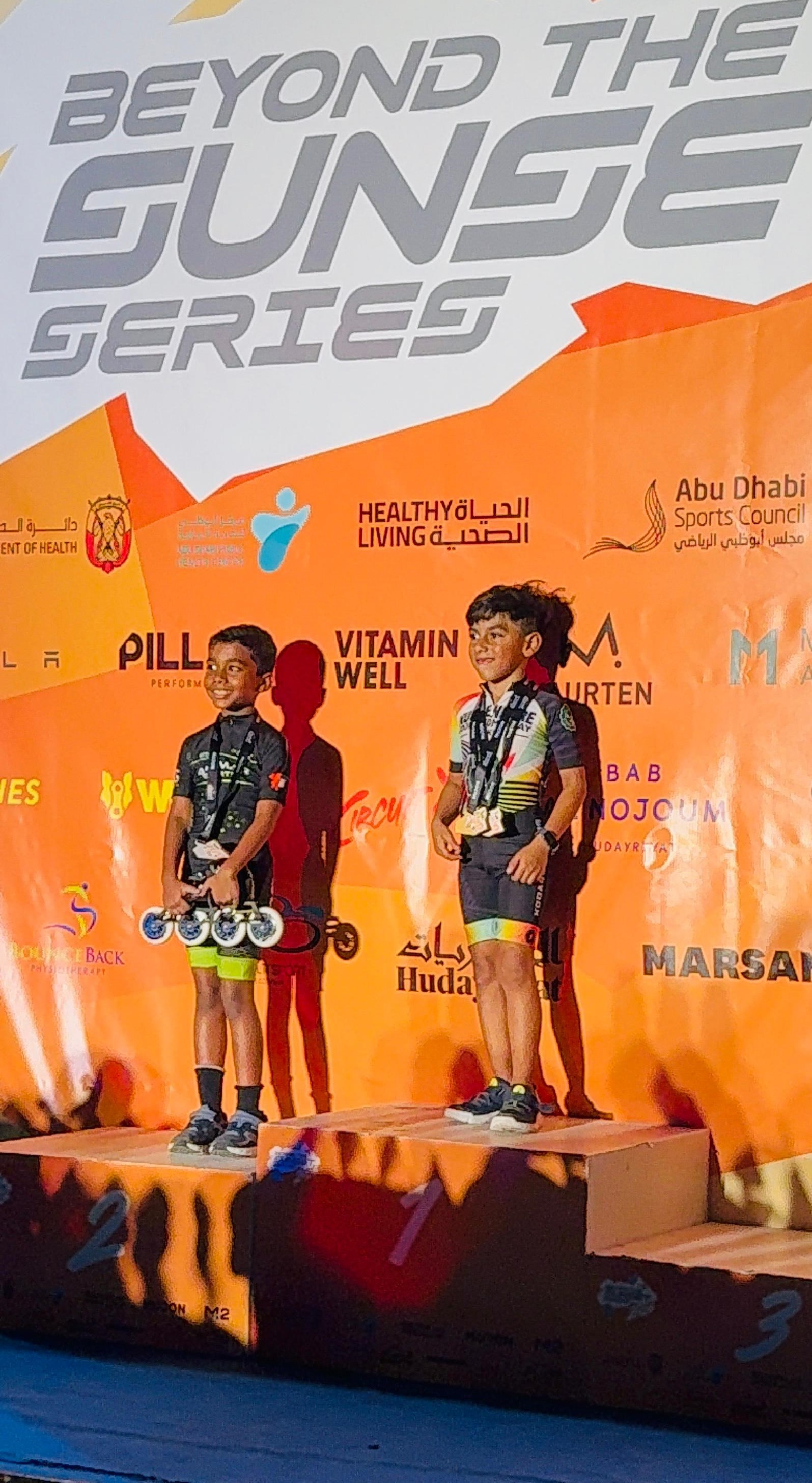 Beyond the Sunset Series podium